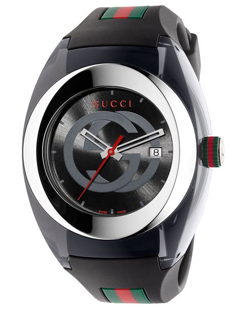 reloj gucci negro hombre|Gucci men's watches clearance sale.